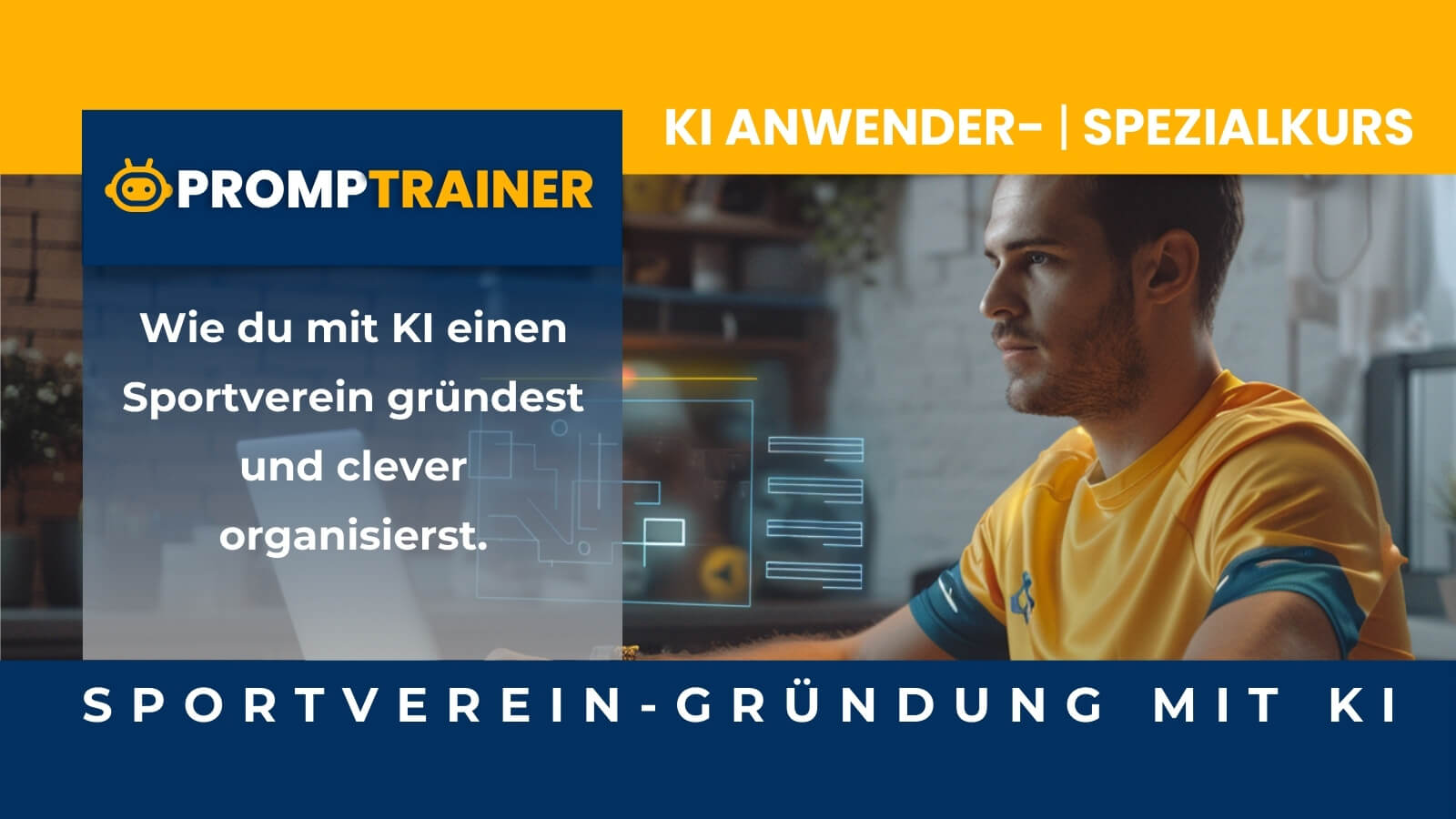 ** VORVERKAUF ** KI-SPEZIAL "Smarte Sport-Verein Gründung mit KI"