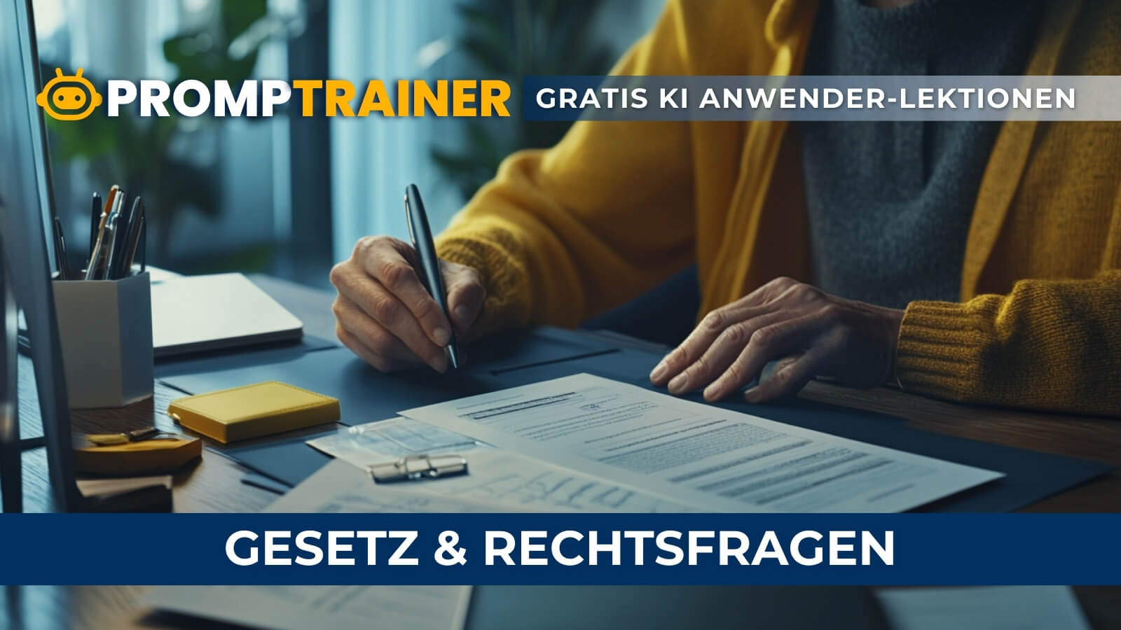 PROMPTRAINER GRATIS MODUL "Gesetz & Rechtsfragen"