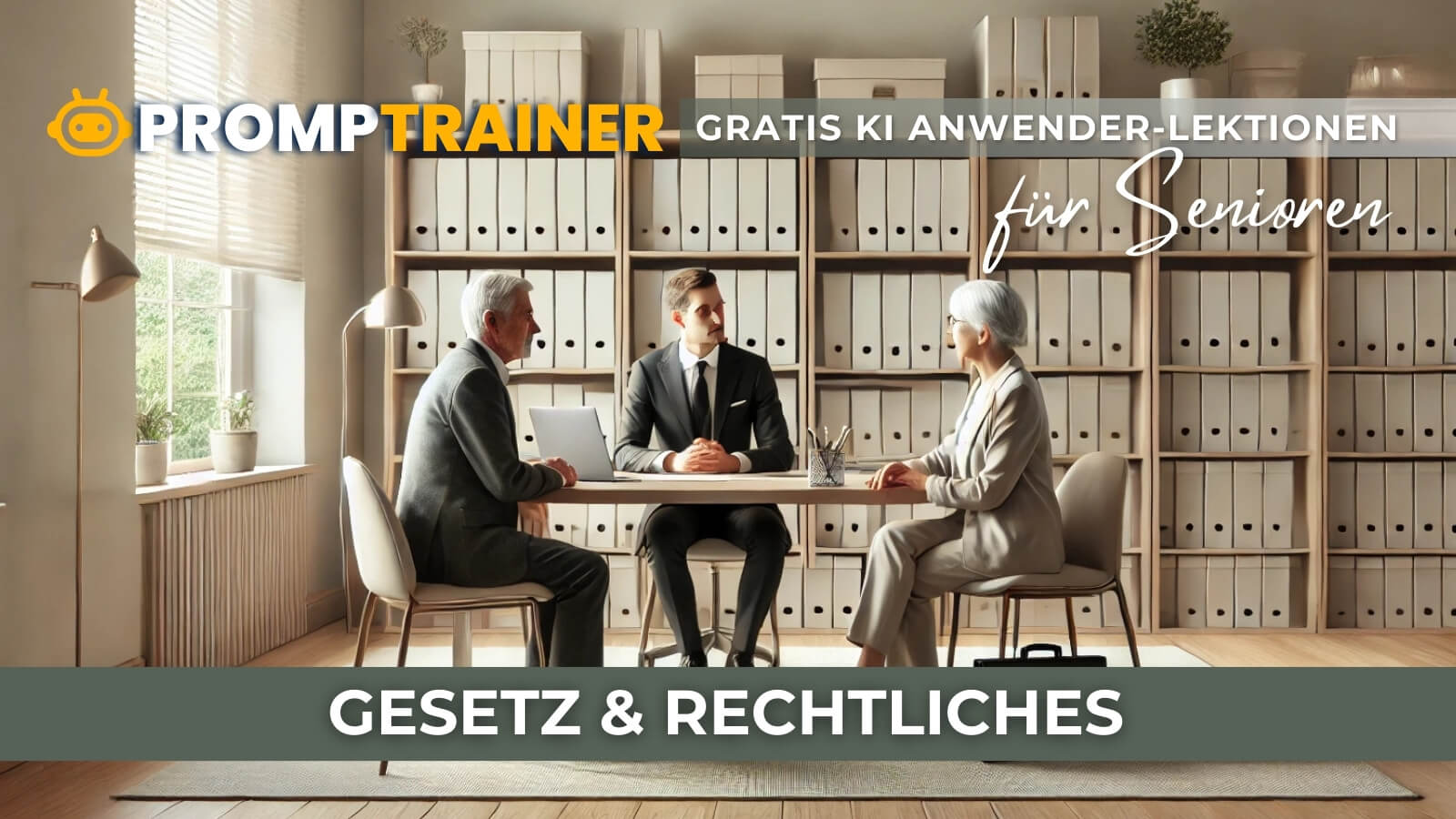 SENIOREN GRATIS KURSMODUL "Gesetz & Rechtliches"