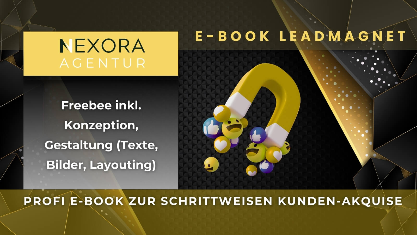NEXORA AGENTUR: Profi E-Book zur schrittweisen Kunden-Akquise
