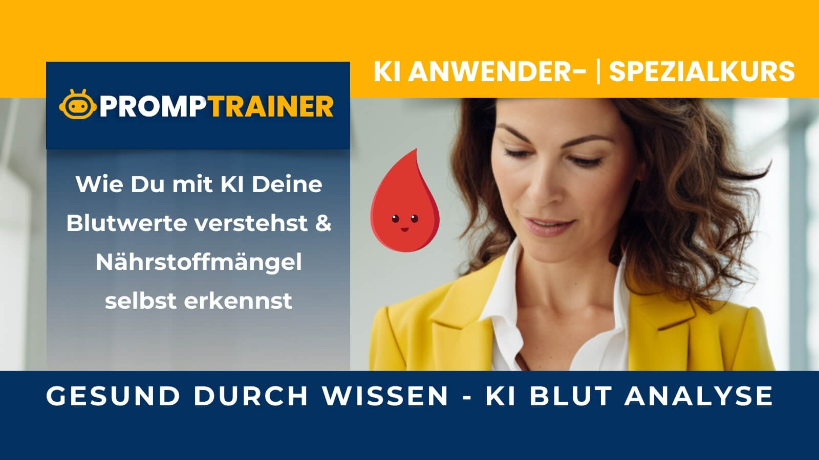 ** VORVERKAUF ** KI-SPEZIAL "Gesund durch Wissen - KI Blut Analyse"